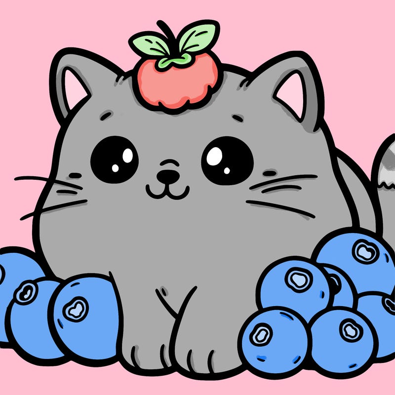 blueberry cat