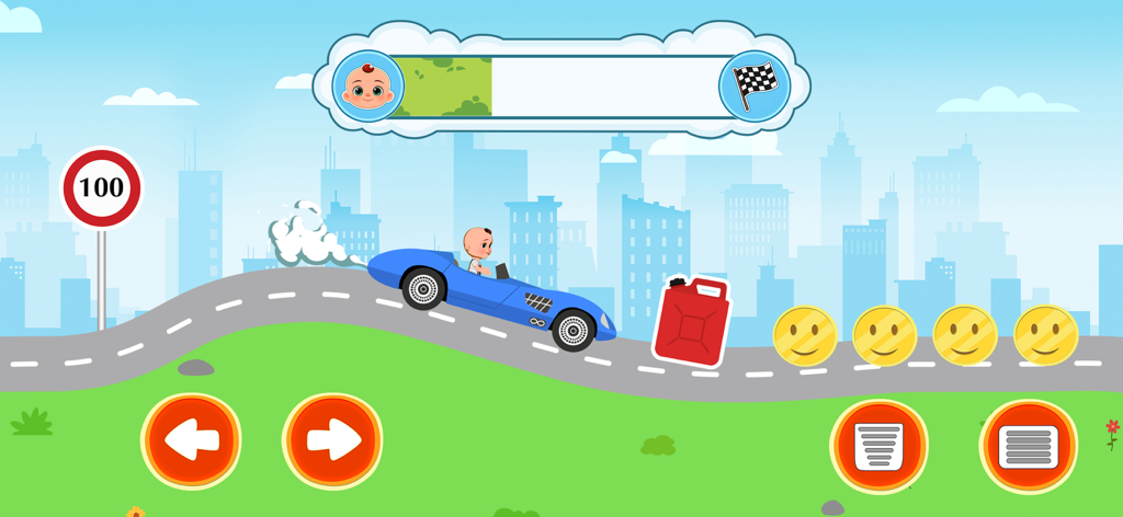 Car racing baby games for kids - Education App | MWM