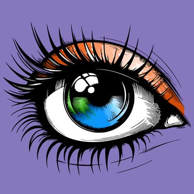 realistic eye