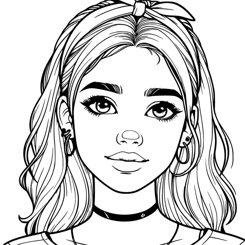 realistic teenage girl