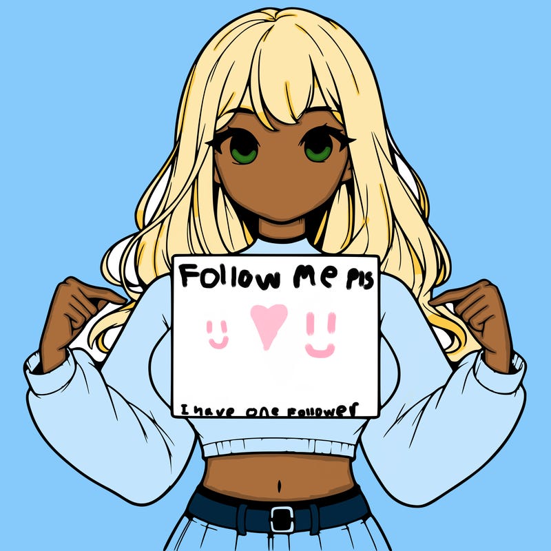 girl holding a blank sign in a long sleeve crop top