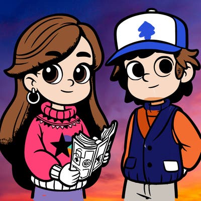 gravity falls mabel and dipper