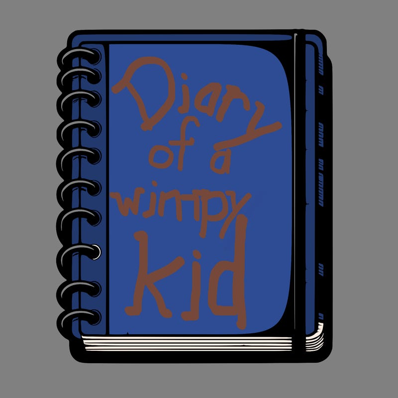 blank, realistic notebook
