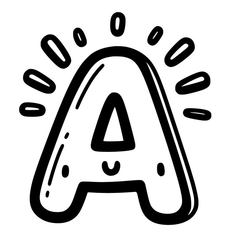 letter a