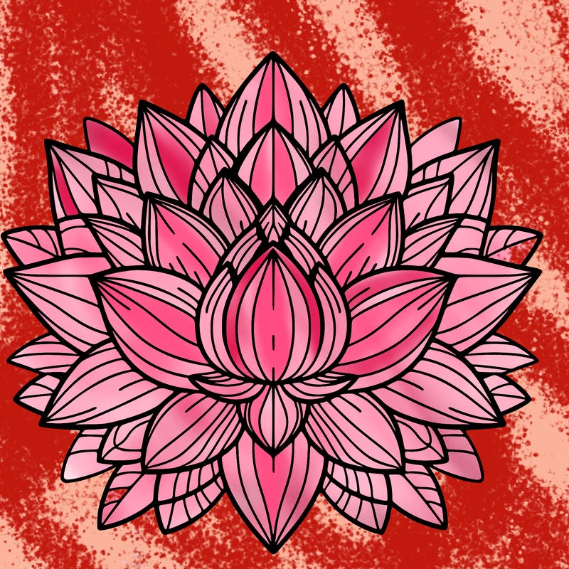 lotus flower mandala