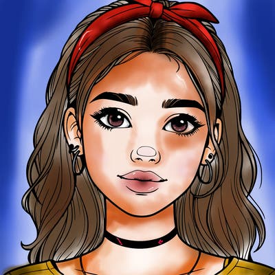 realistic teenage girl