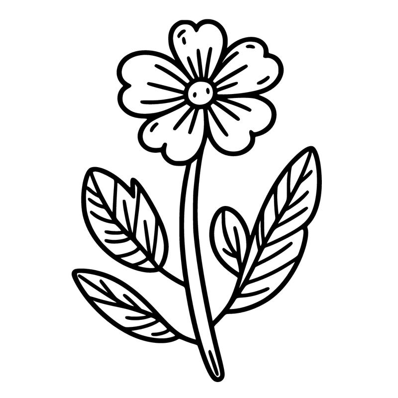 simple flower