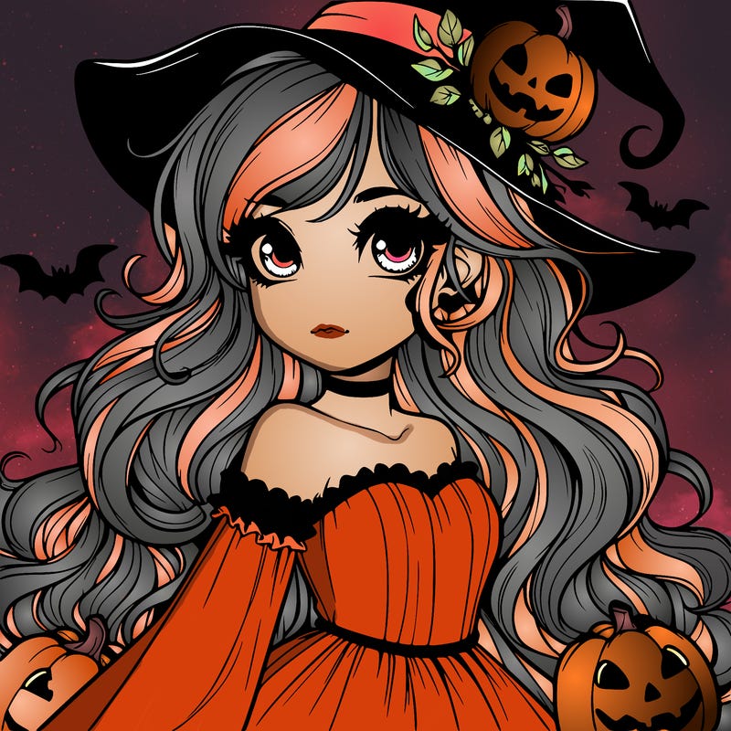 realistic girl halloween