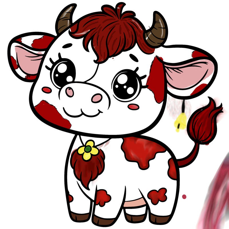 cute cow