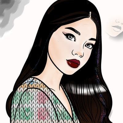 realistic girl
