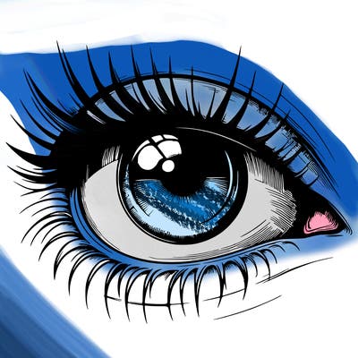 realistic eye