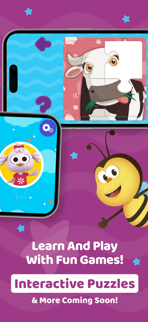 El Reino Infantil Kids App! - Interactive animal puzzles and characters for kids in the El Reino Infantil app