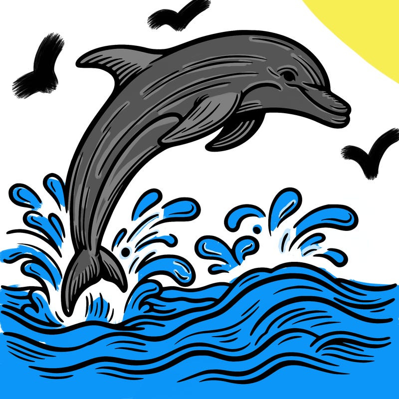 dolphin jumping