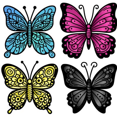 butterflies
