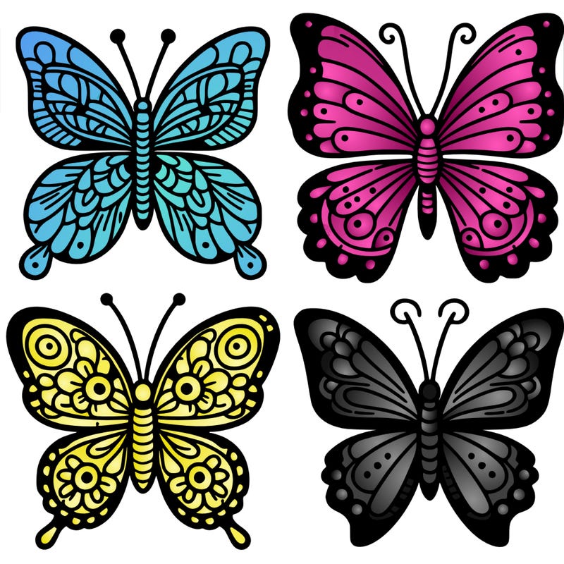 butterflies