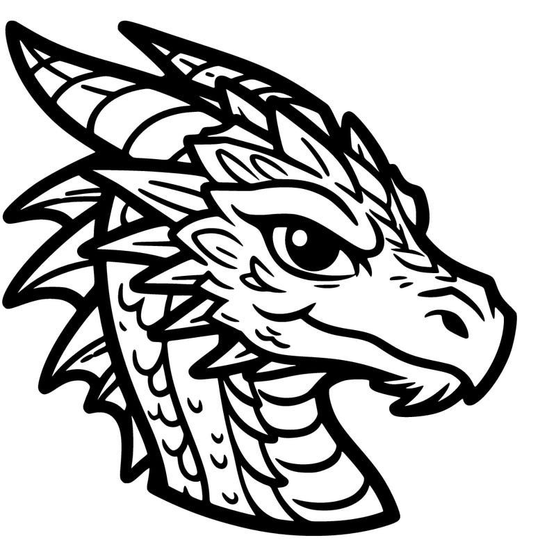 head of a dragon