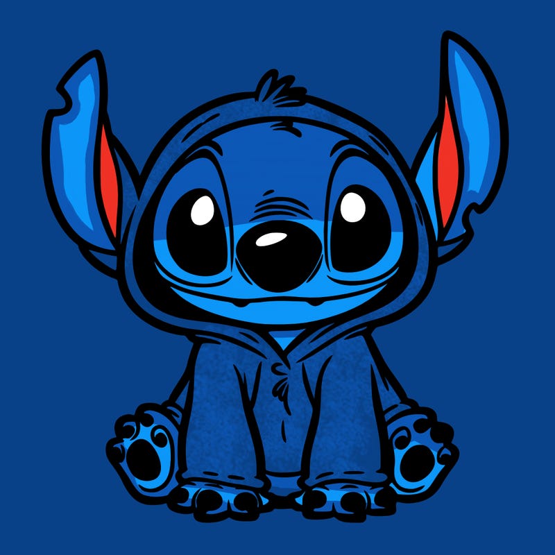 stitch in a dog costume