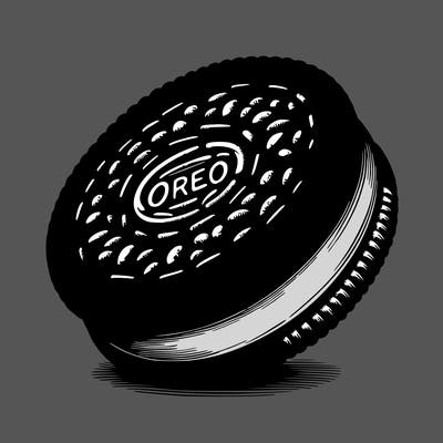 realistic oreo
