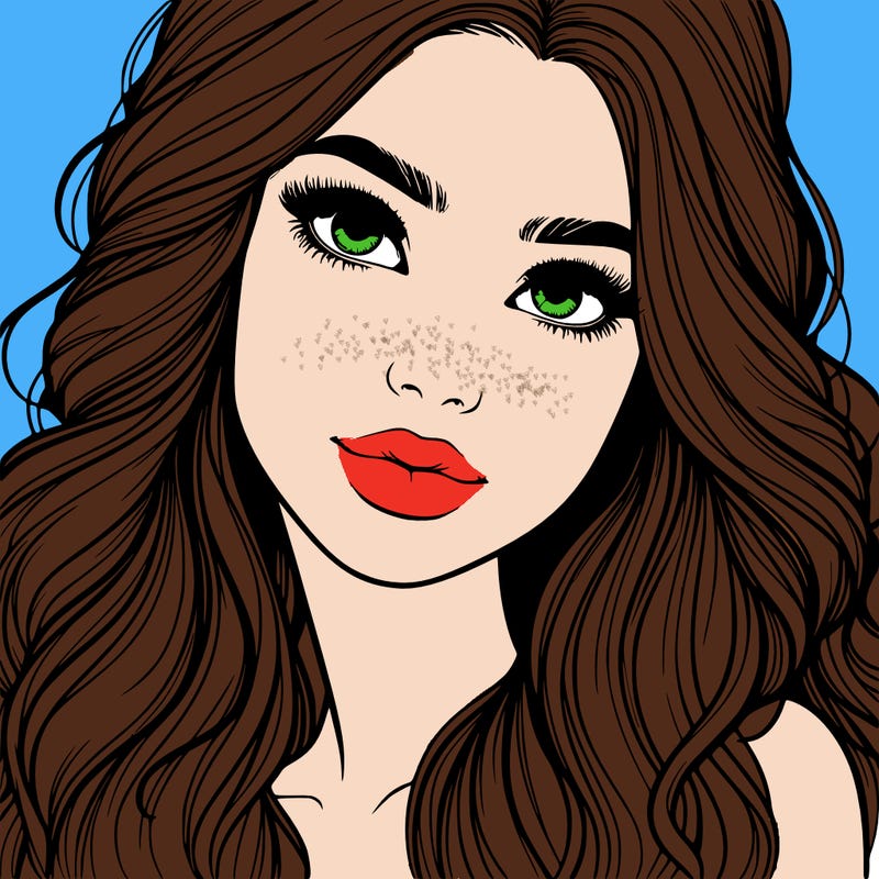 beautiful realistic girl