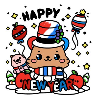 message : happy new year