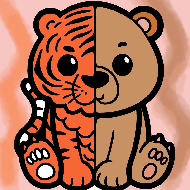 half tiger half bear