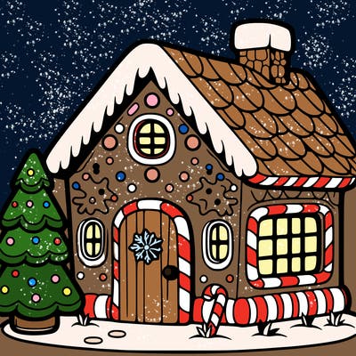 gingerbread house