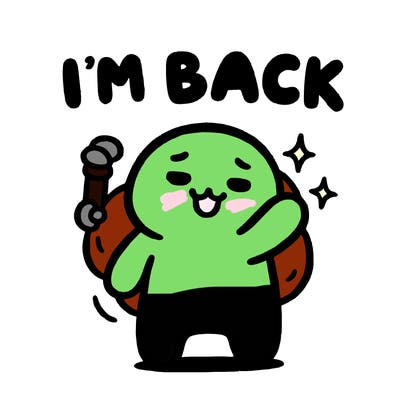 i'm back