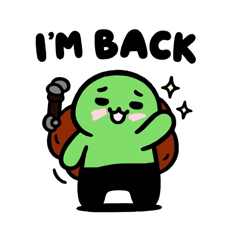 i'm back