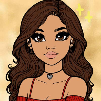 realistic pretty girl