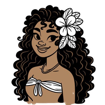 hawaiian black woman