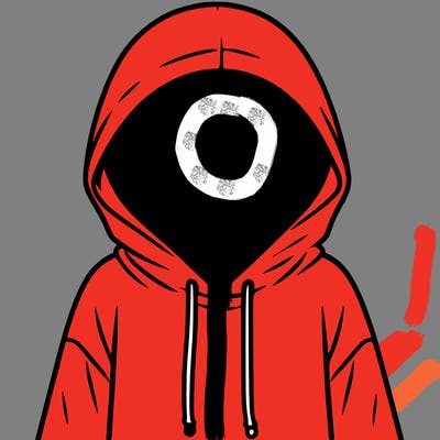 faceless girl in hoodie