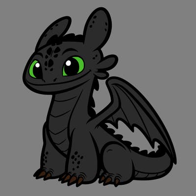 toothless the dragon
