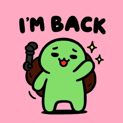 i'm back