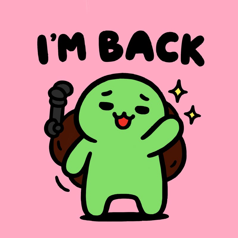 i'm back