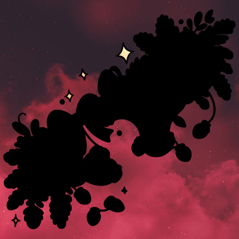 christmas garland: decorated with lights and ribbons..simple vector art