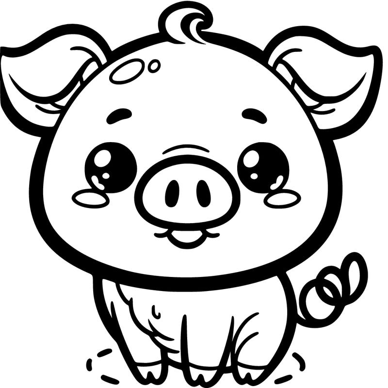cute pig