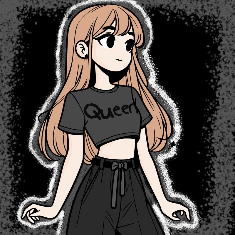 girl in a cute crop top