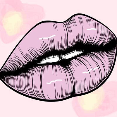 realistic lips