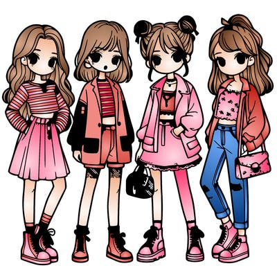 girls with fashion
