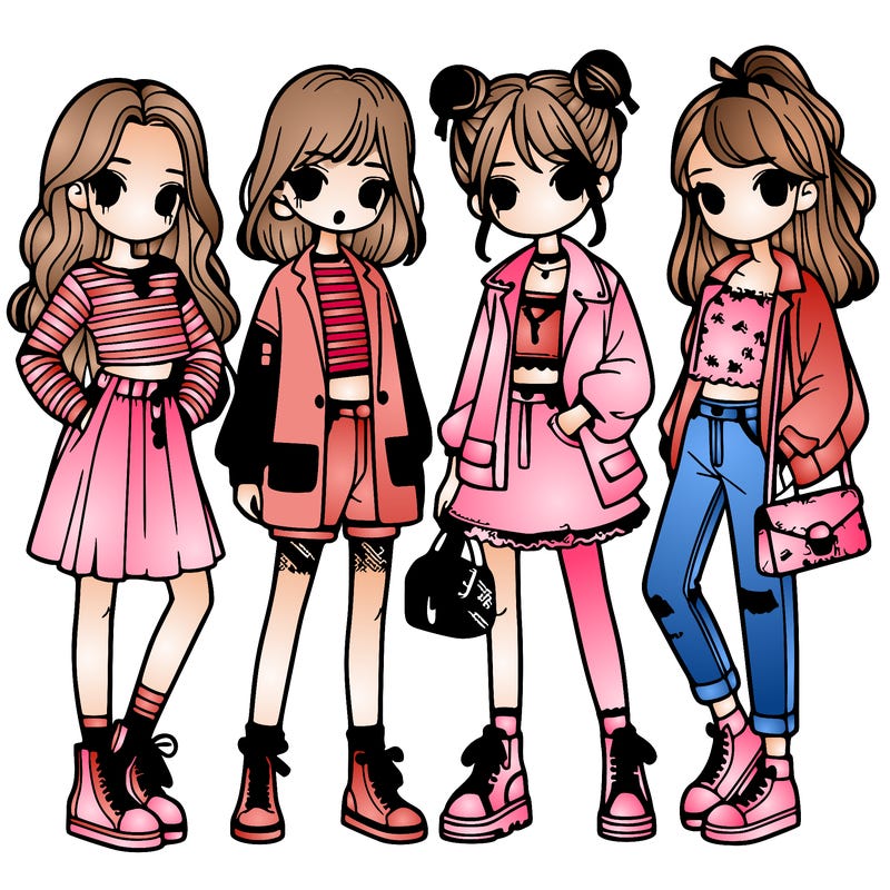 girls with fashion