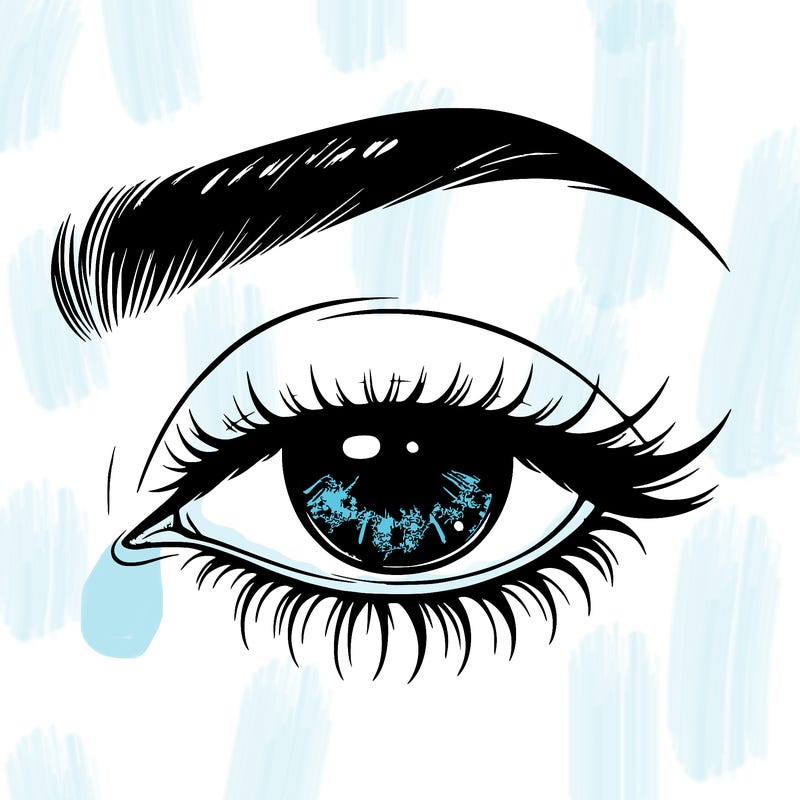 eye closed realistic