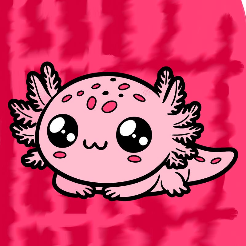 cute axolotl