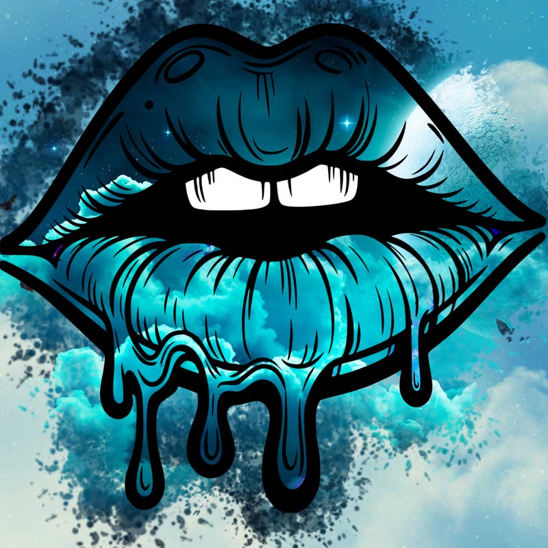 lips that look realistic and drip