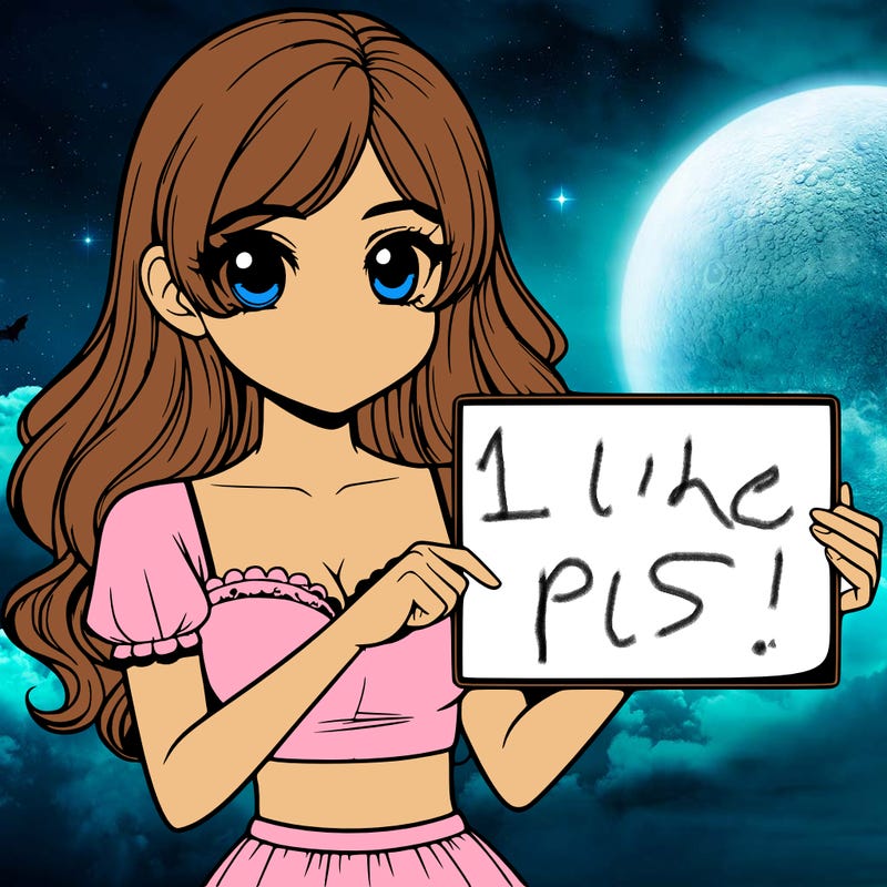 realistic pretty girl holding blank sign