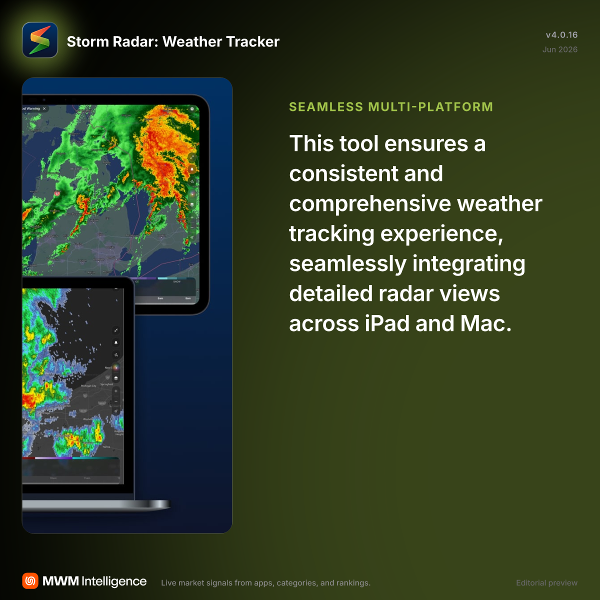 Storm Radar: Weather Tracker - Weather App | MWM