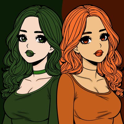 realistic twin sisters