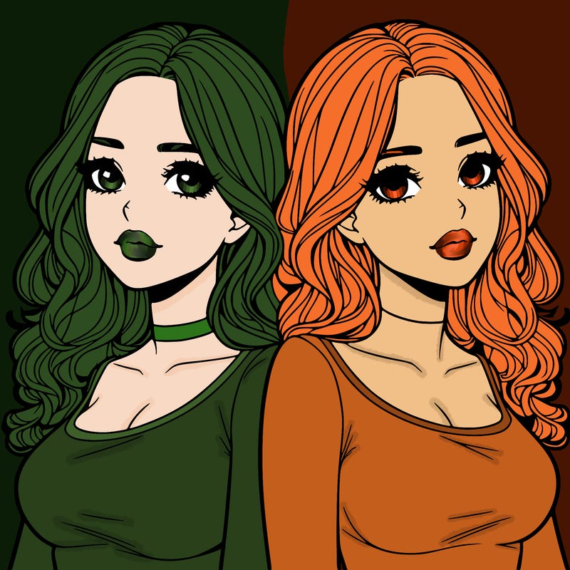 realistic twin sisters