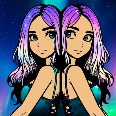 a realistic girl split