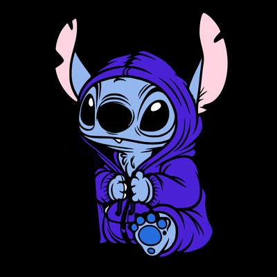 stitch a hoodie and redbull