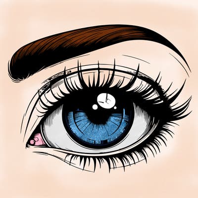 realistic eye